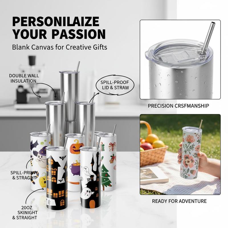 16 Pack Sublimation Insulated  - Tumbler 20Oz White avis et prix
