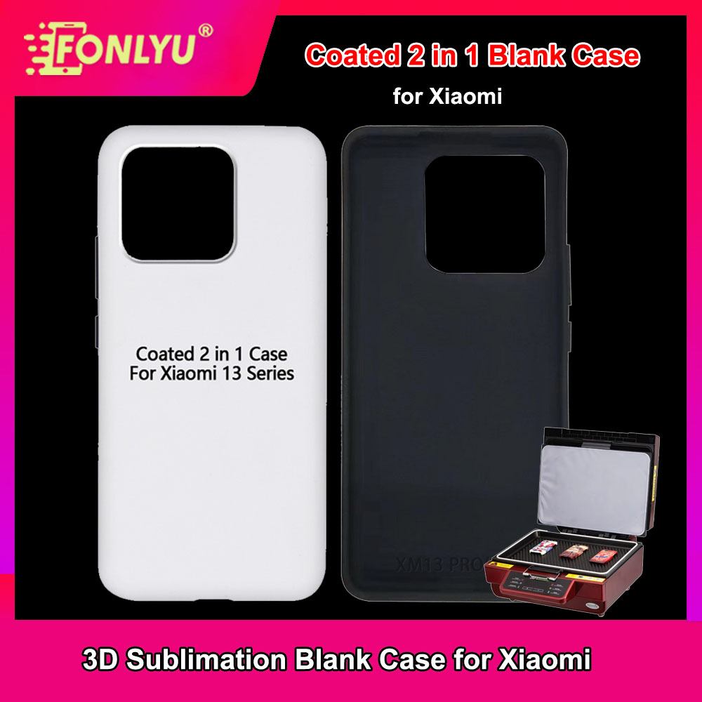Coated 2 in 1 Blank Phone Case - Phone Case Blank Print avis et prix