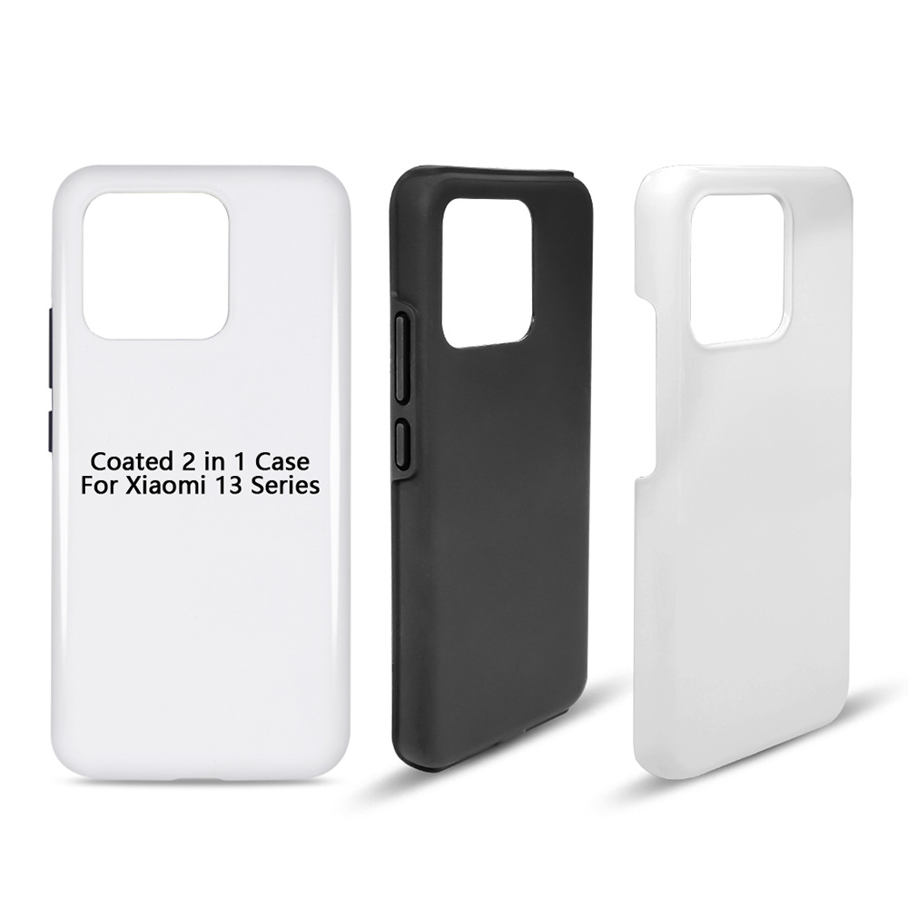 Coated 2 in 1 Blank Phone Case - Phone Case Blank Print avis et prix
