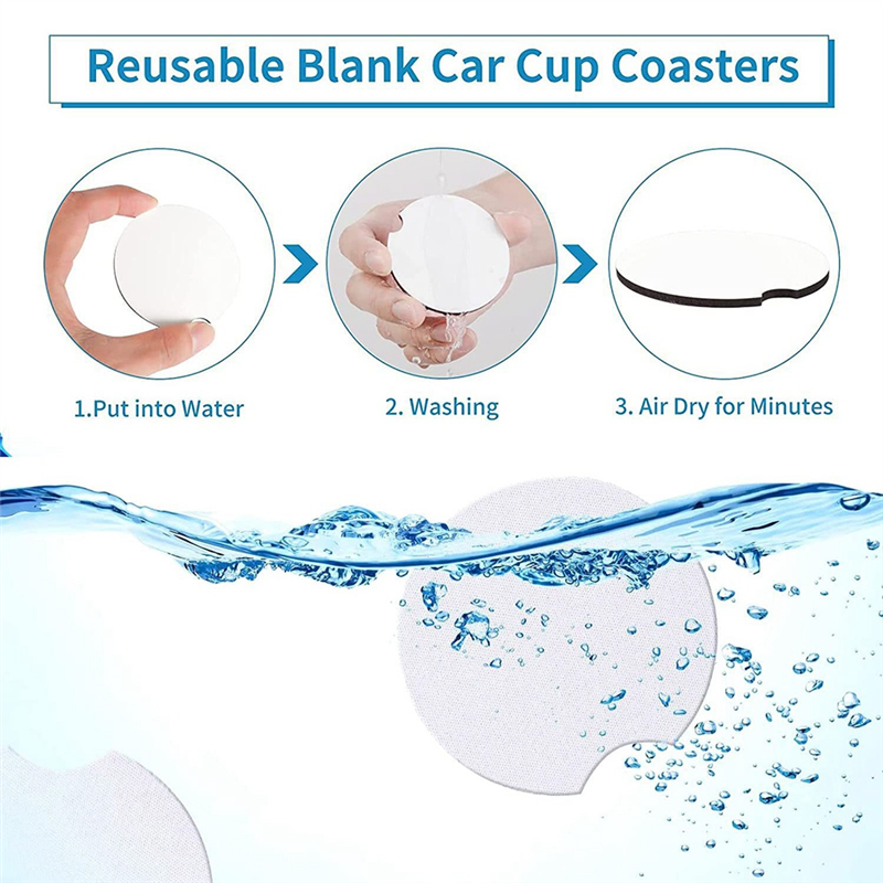 COFA-1 Set DIY Sublimation Bla - Coaster Sublimation Blank avis et prix