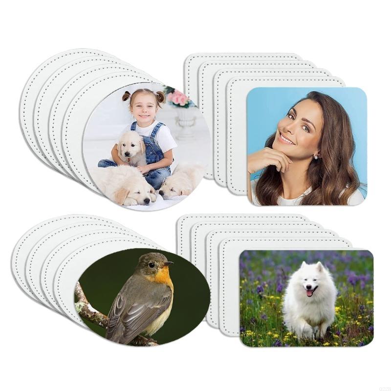 Q22B 10 Pcs Blank Leather Hat  - Hat Sublimation Blank avis et prix