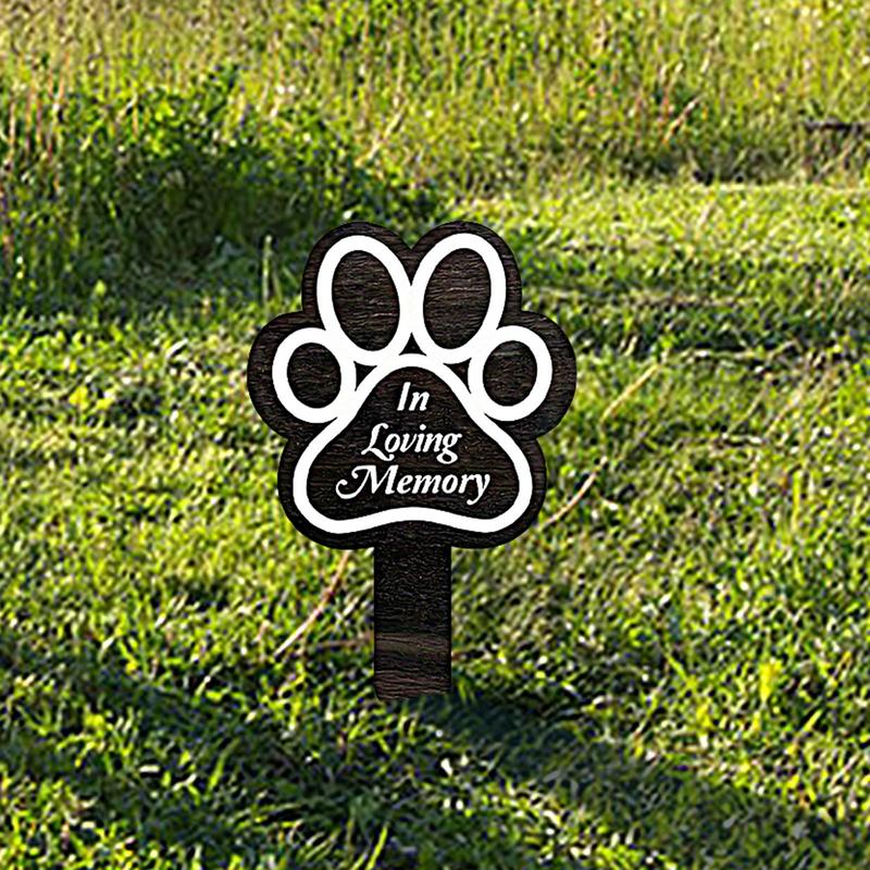 Dog Grave Marker Dog Cemetery  - Yard Sign Blank avis et prix