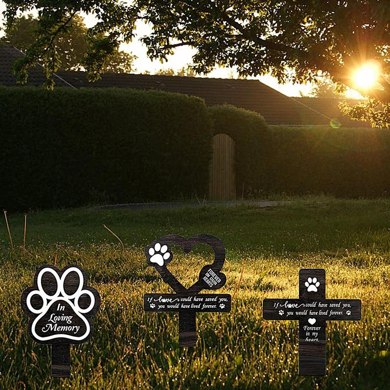Dog Grave Marker Dog Cemetery  - Yard Sign Blank avis et prix