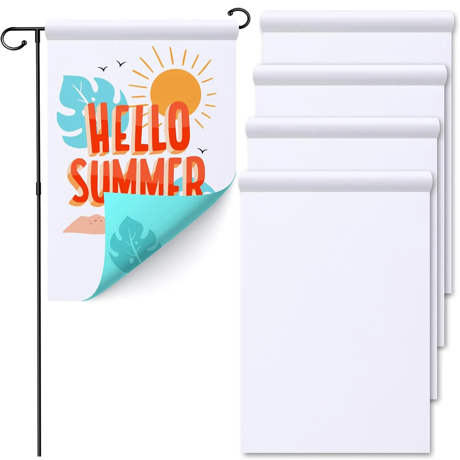 5pcs Double-Sided Blank Garden - Yard Sign Blank avis et prix
