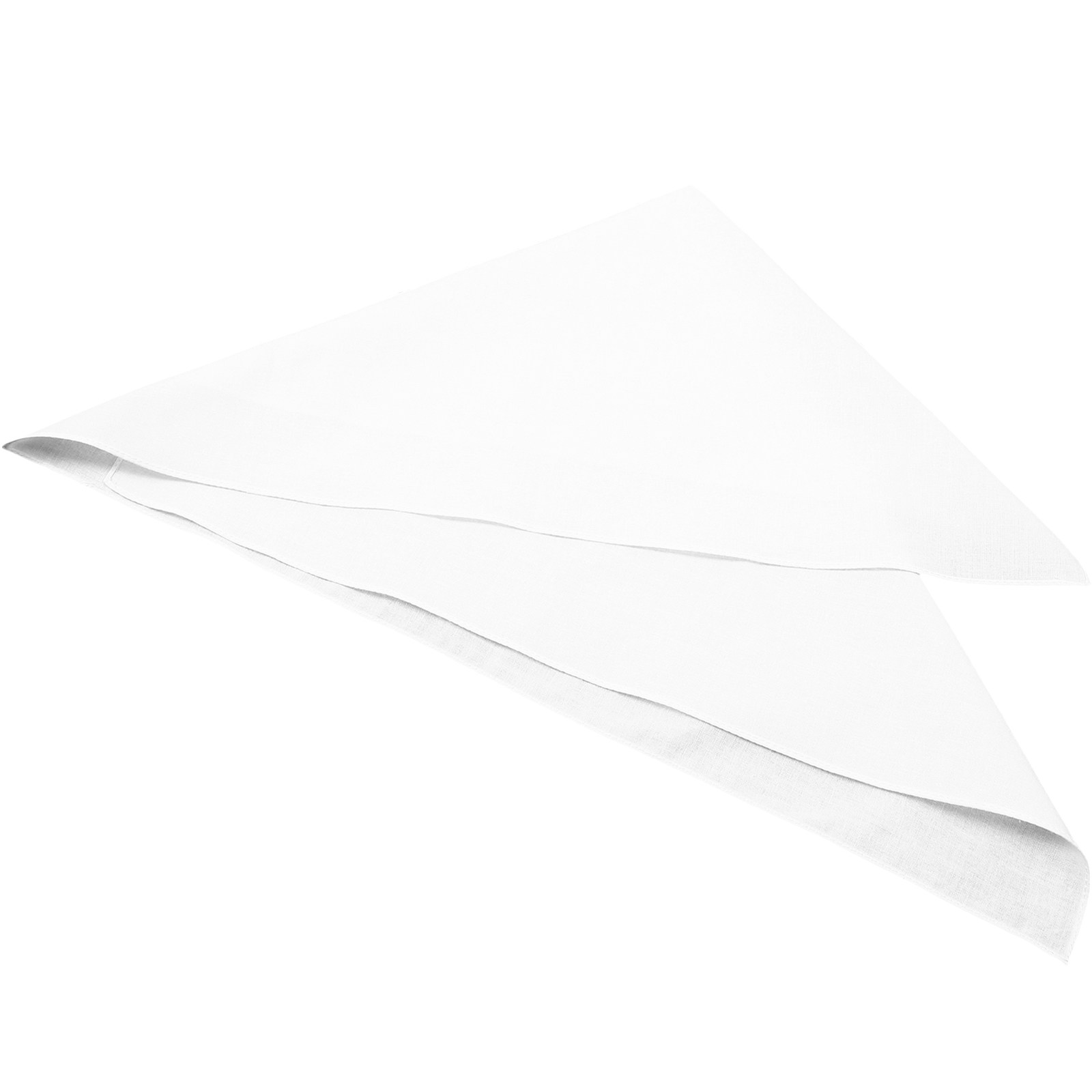 Blank Cotton Tie Dye Bandana S - Bandana Blank White avis et prix