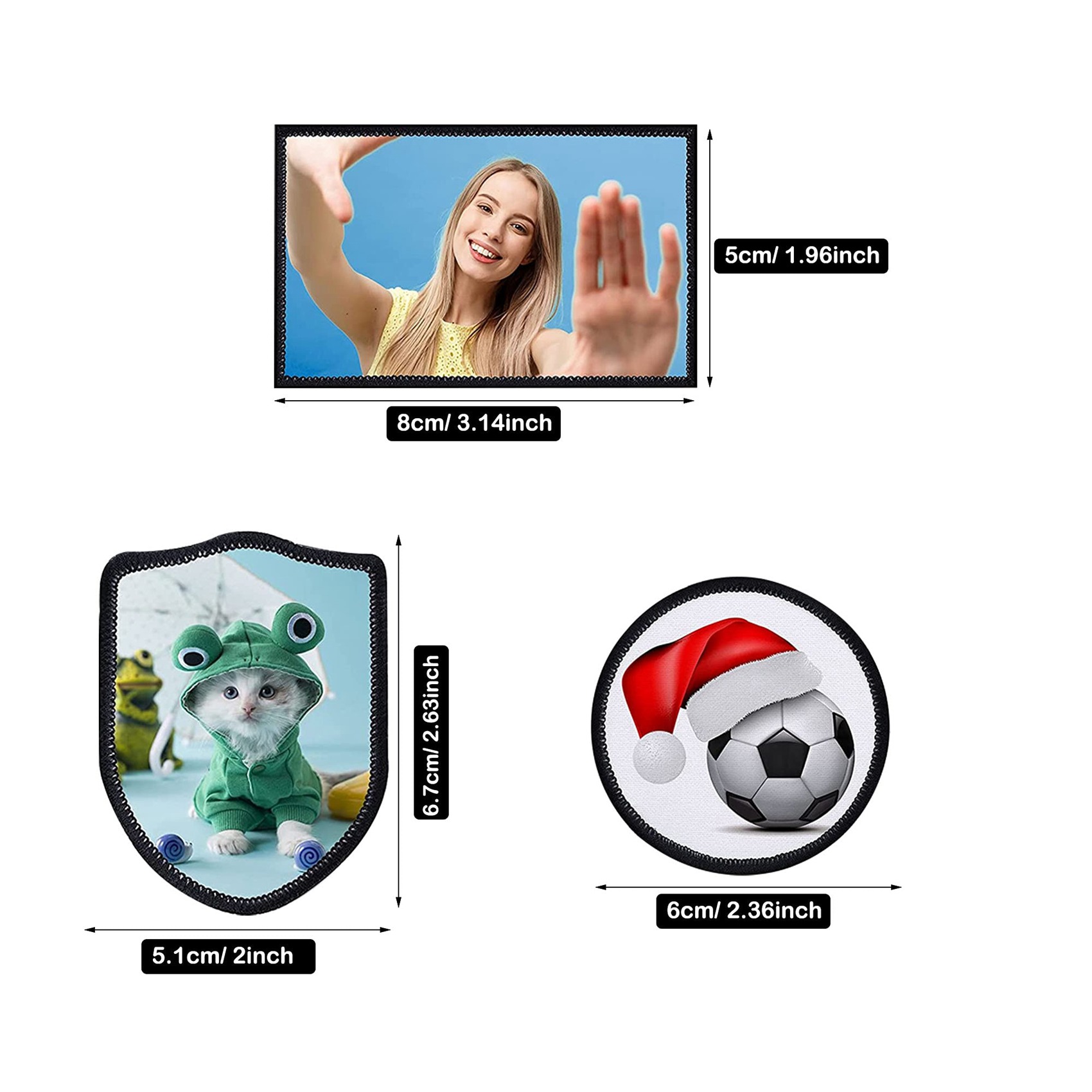 30Pc Sublimation Patches Fabri - Hat Sublimation Blank avis et prix