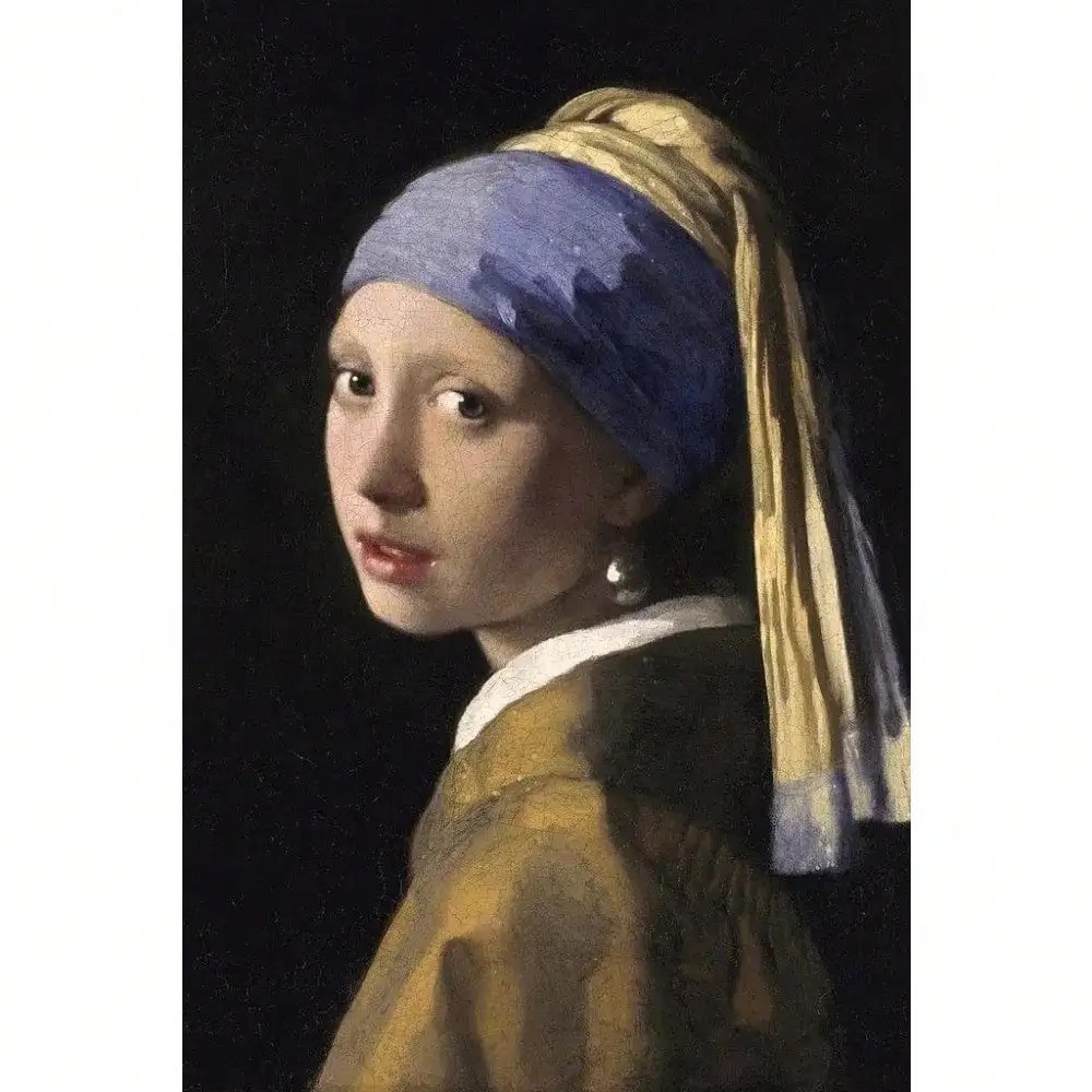 Girl With A Pearl Earring Canv - Canvas Wrap Ready avis et prix