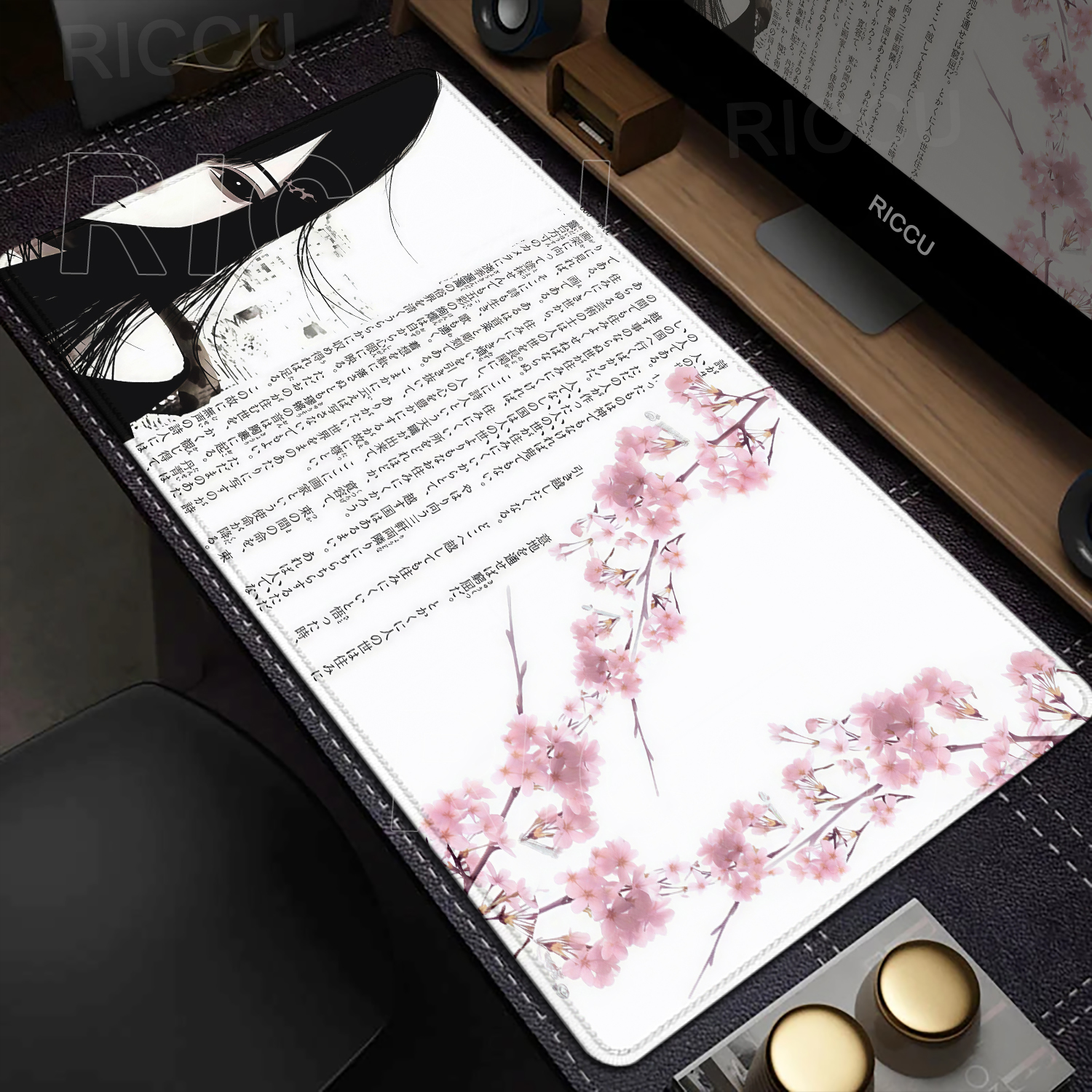 Anime Aesthetics Mousepad Blac - Mouse Pad Blank Sublimation avis et prix