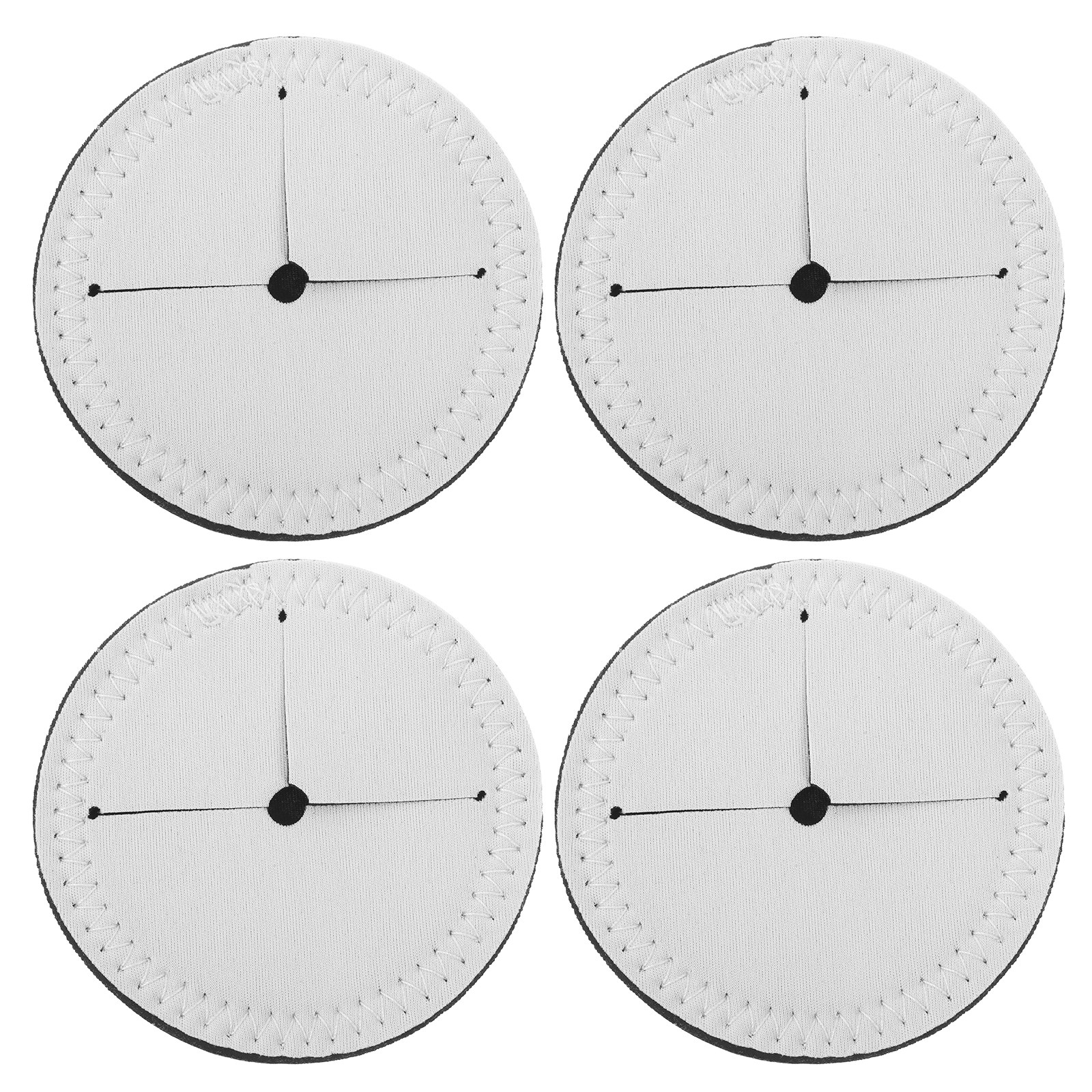 4Pcs Heat Transfer Wine Cup Co - Coaster Sublimation Blank avis et prix