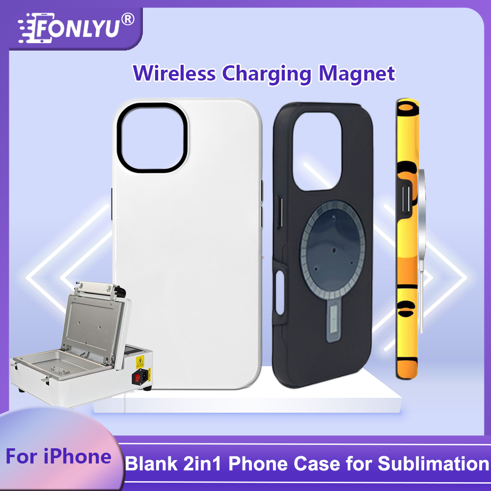FONLYU 5PC Blank Magentic 2 in - Phone Case Blank Print avis et prix
