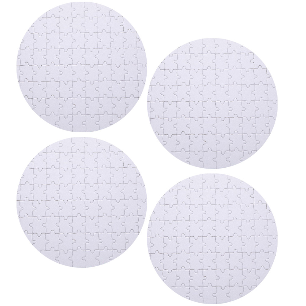 4Pcs White Sublimation Puzzle  - Puzzle Blank White avis et prix