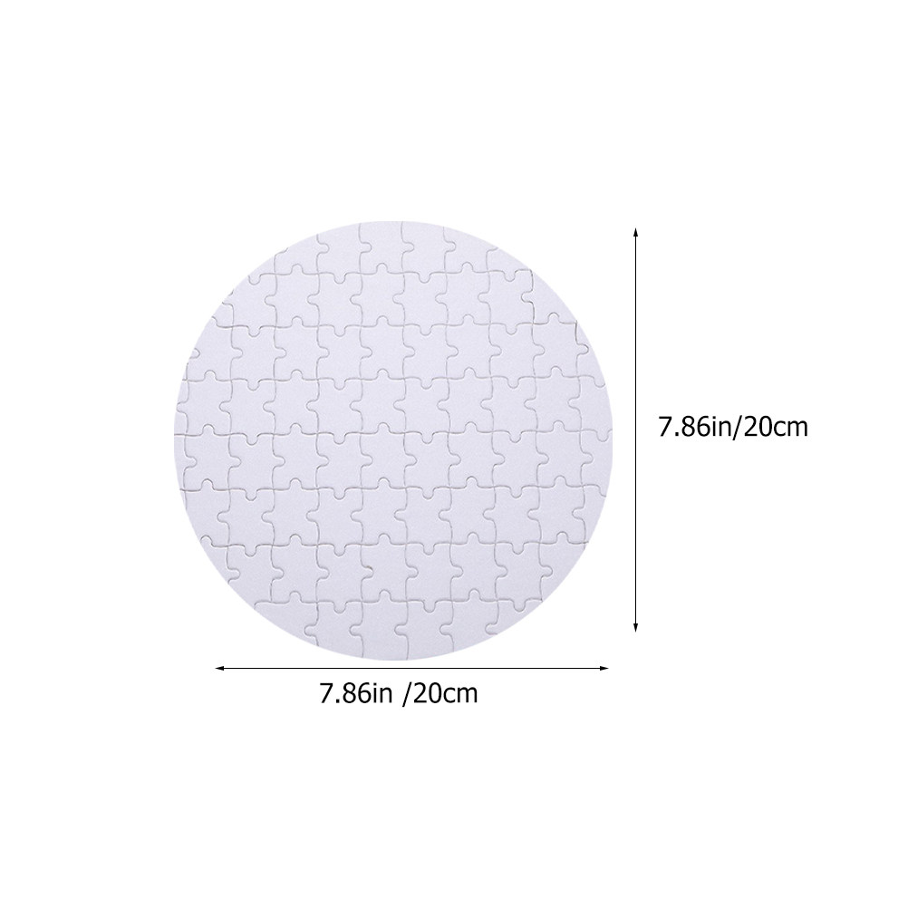 4Pcs White Sublimation Puzzle  - Puzzle Blank White avis et prix