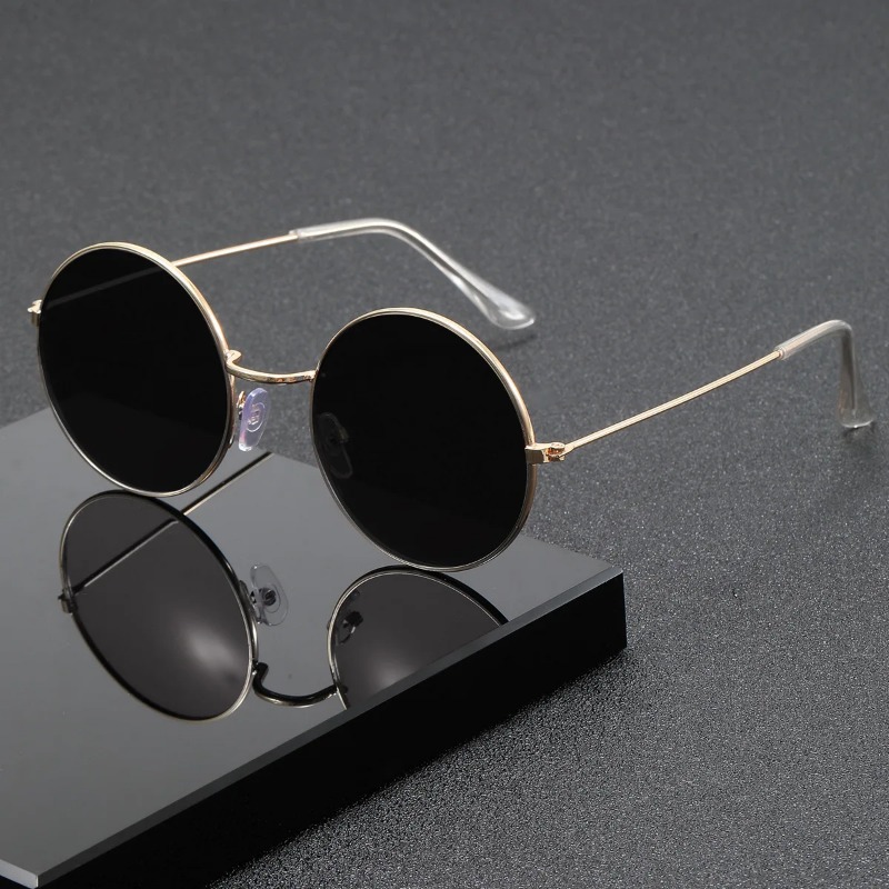 Retro New Punk Style Sunglasse - Metal Photo Panel avis et prix