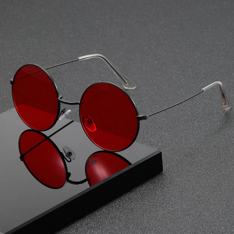 Retro New Punk Style Sunglasse - Metal Photo Panel avis et prix