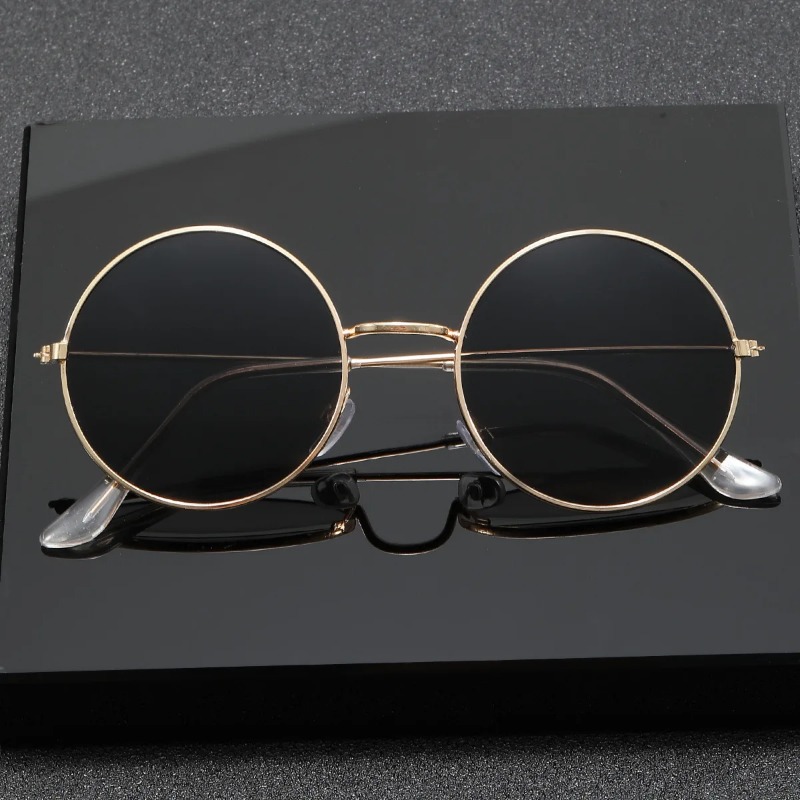 Retro New Punk Style Sunglasse - Metal Photo Panel avis et prix