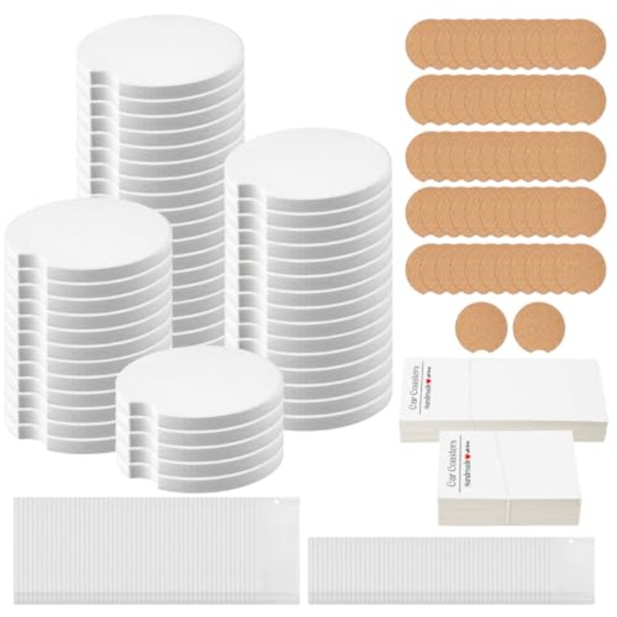 312 Pcs Ceramic Car Coasters 2 - Coaster Sublimation Blank avis et prix