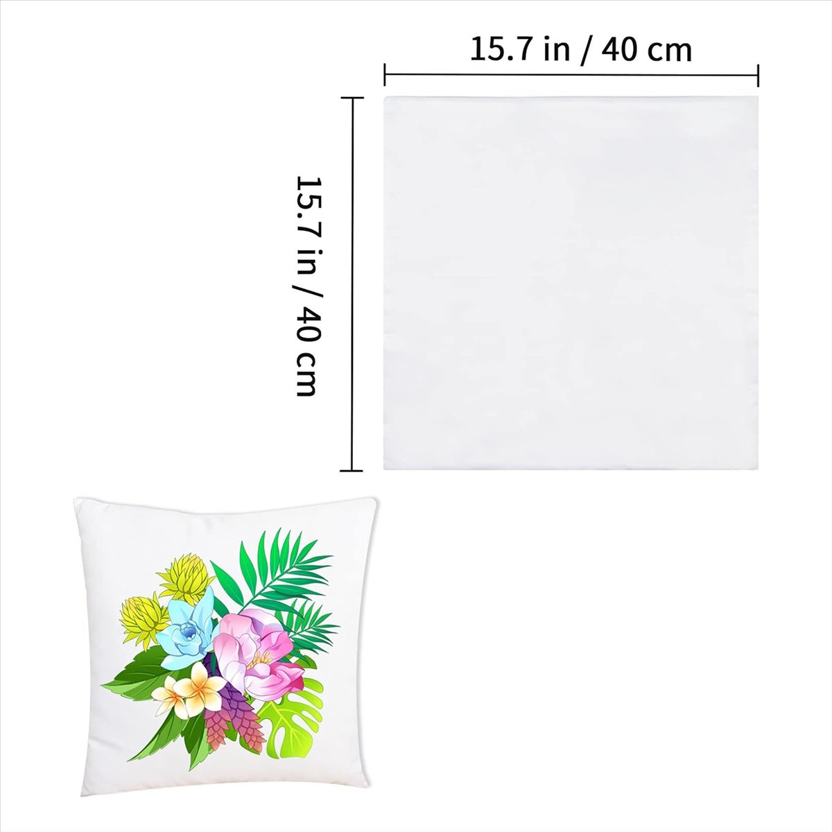 ABZT 15 Pcs Sublimation Blanks - Pillow Cover Sublimation avis et prix