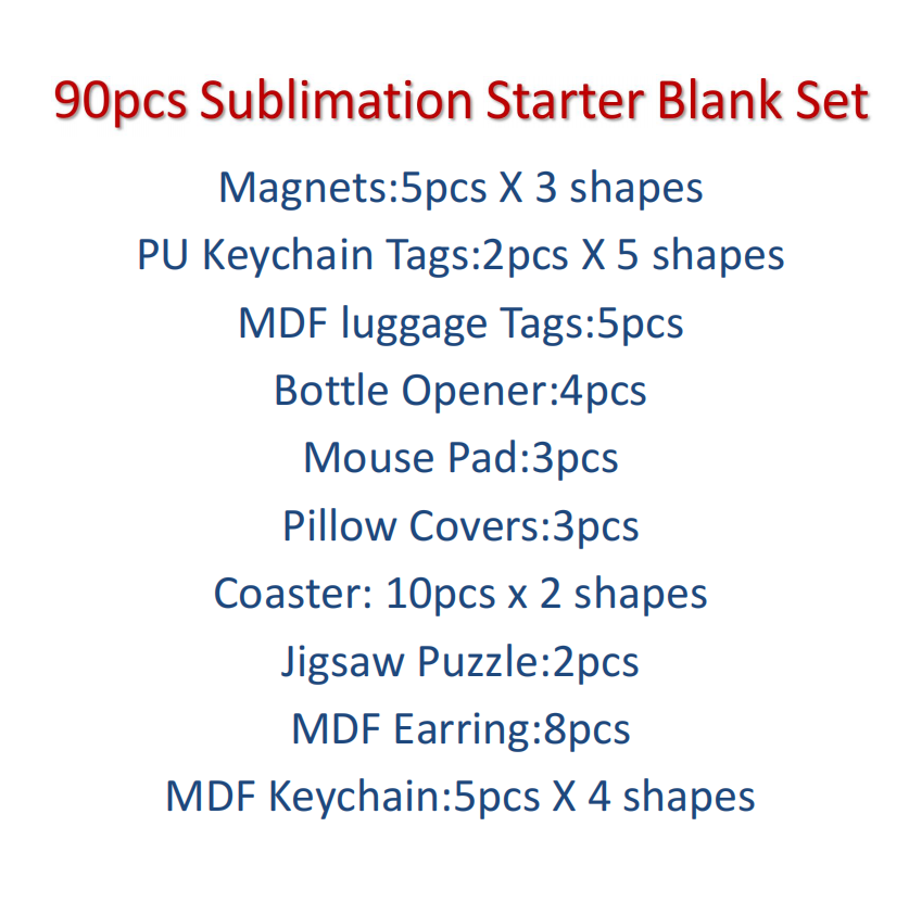 90pcs  Sublimation Blank Start - Pillow Cover Sublimation avis et prix