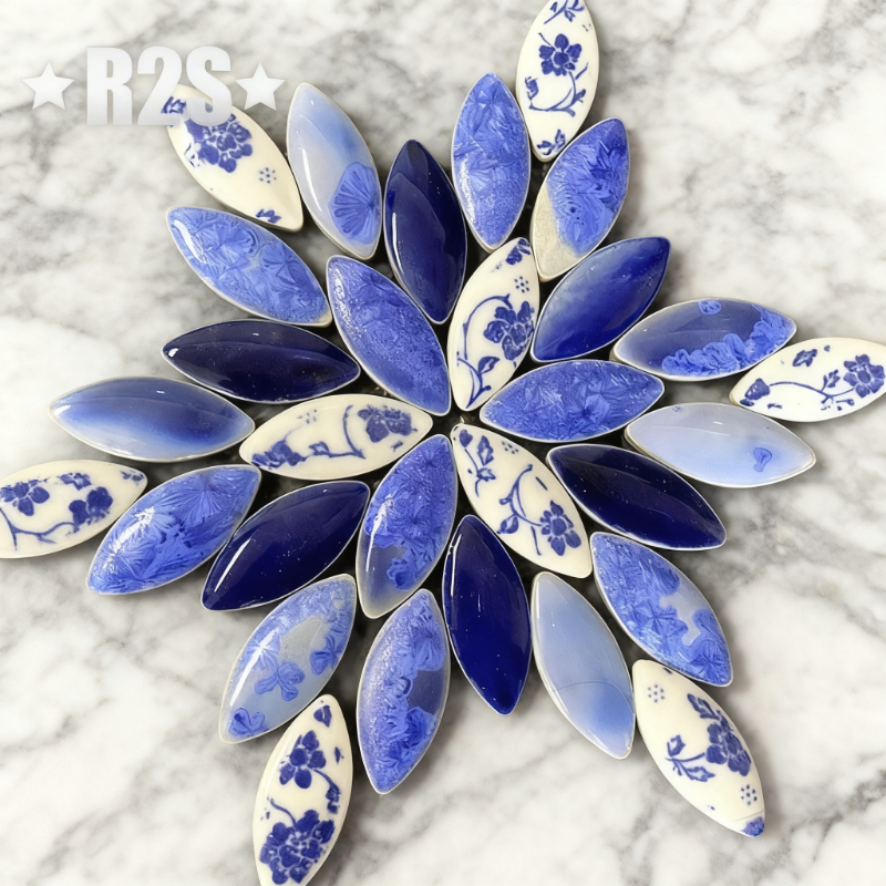 100g Mix color Irregular Ceram - Ceramic Tile Blank avis et prix