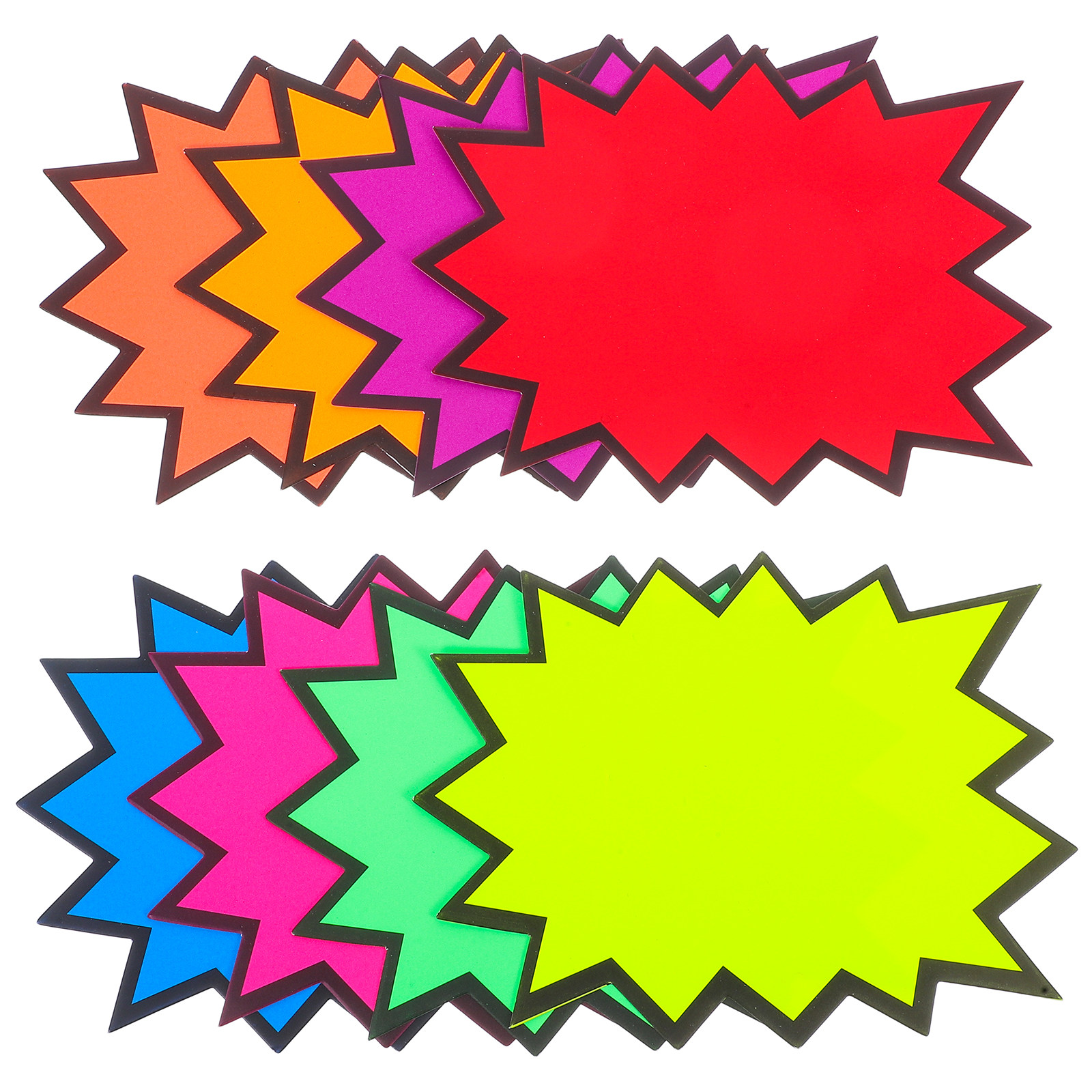 80Pcs Eye Catching Fluorescent - Yard Sign Blank avis et prix