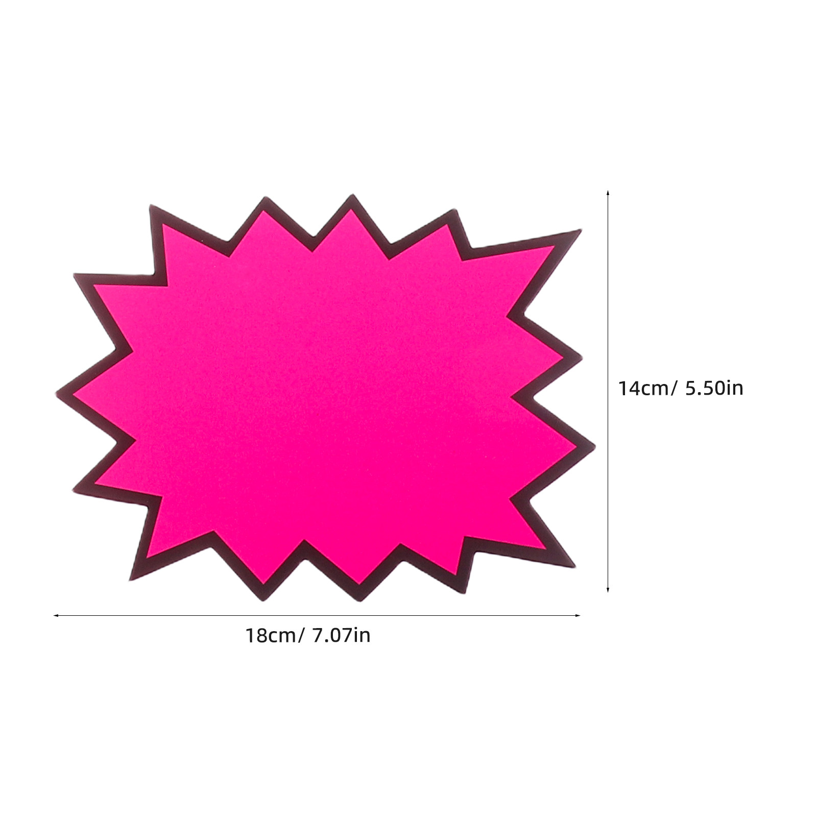 80Pcs Eye Catching Fluorescent - Yard Sign Blank avis et prix
