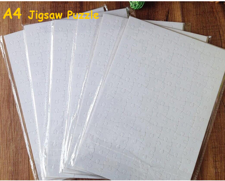 10pcs/lot Free Shipping A4 Sub - Puzzle Blank White avis et prix
