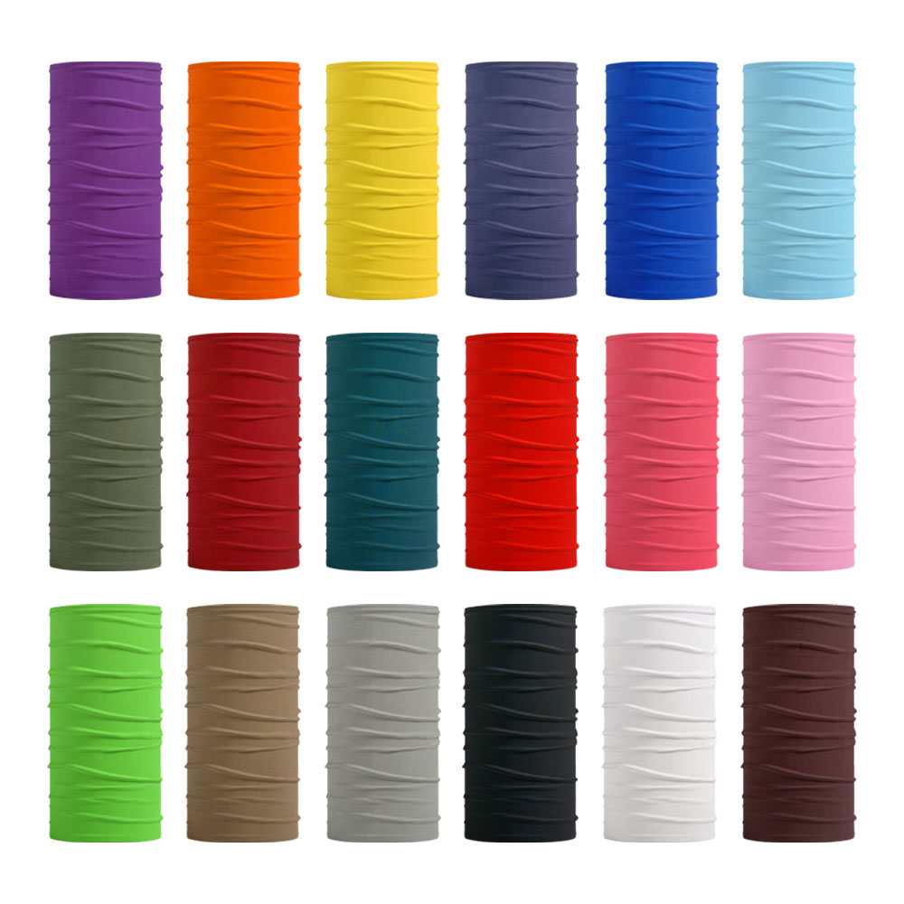 Seamless Solid Color Bandanas  - Bandana Blank White avis et prix