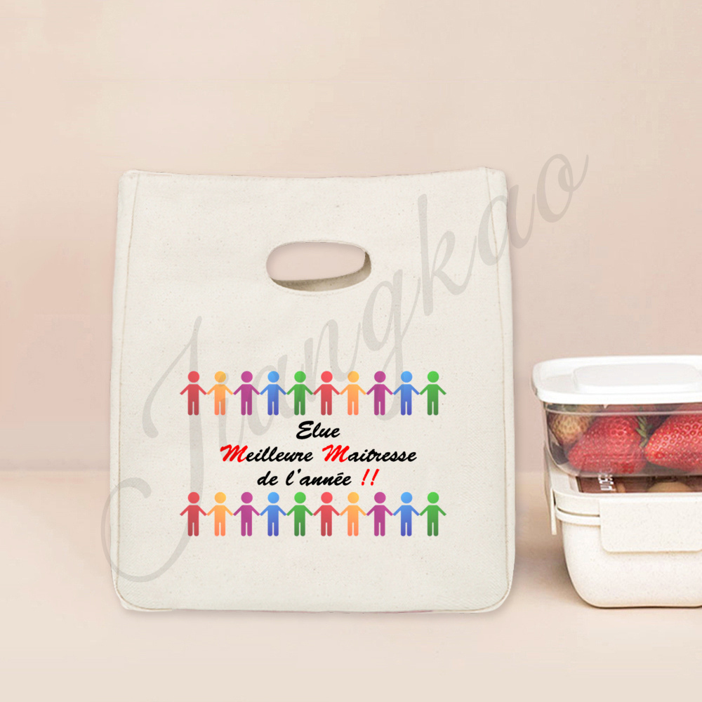 Merci Maitresse Maitre French  - Tote Bag Sublimation avis et prix
