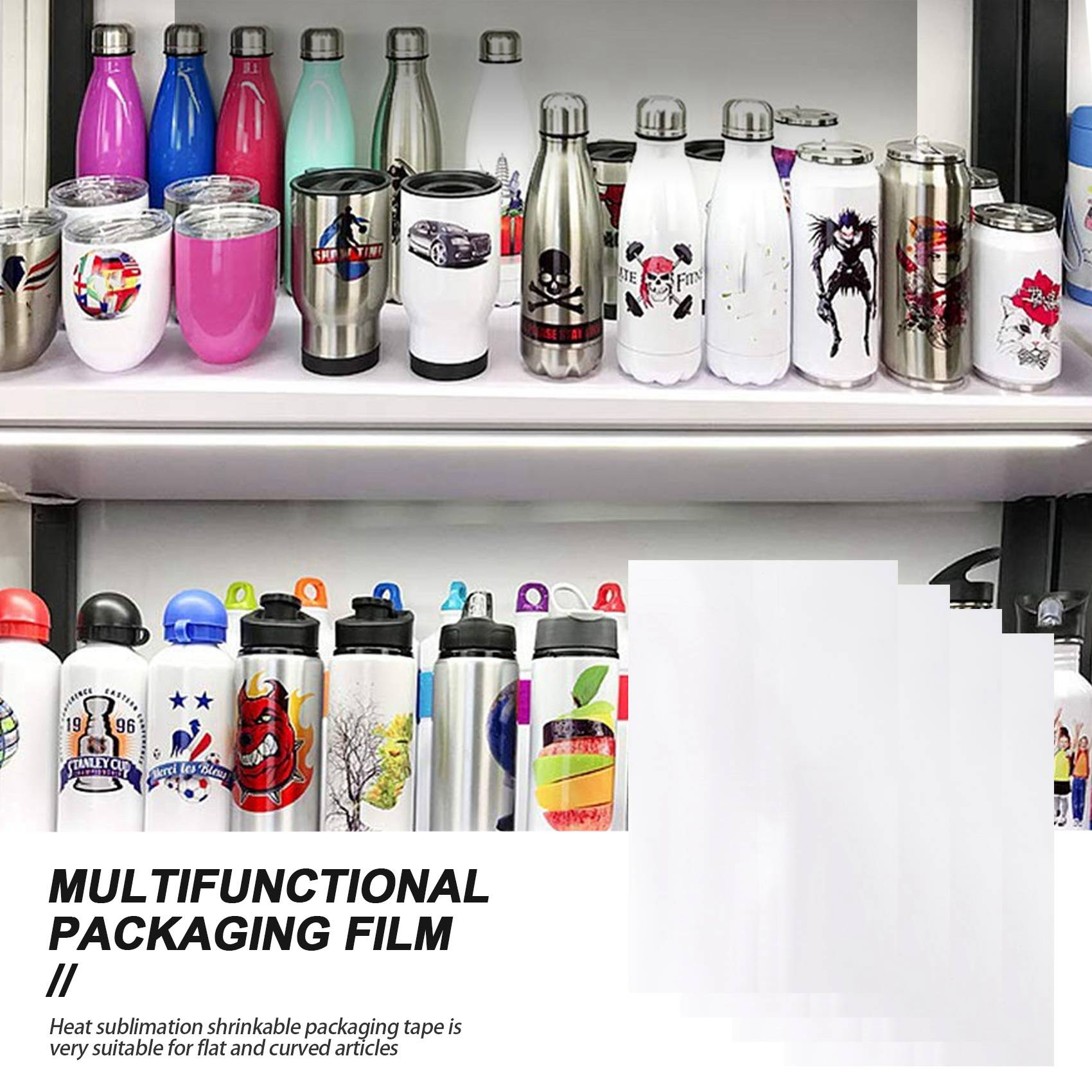 ABHI-30Pcs Sublimation Shrink  - Sublimation Mug White avis et prix