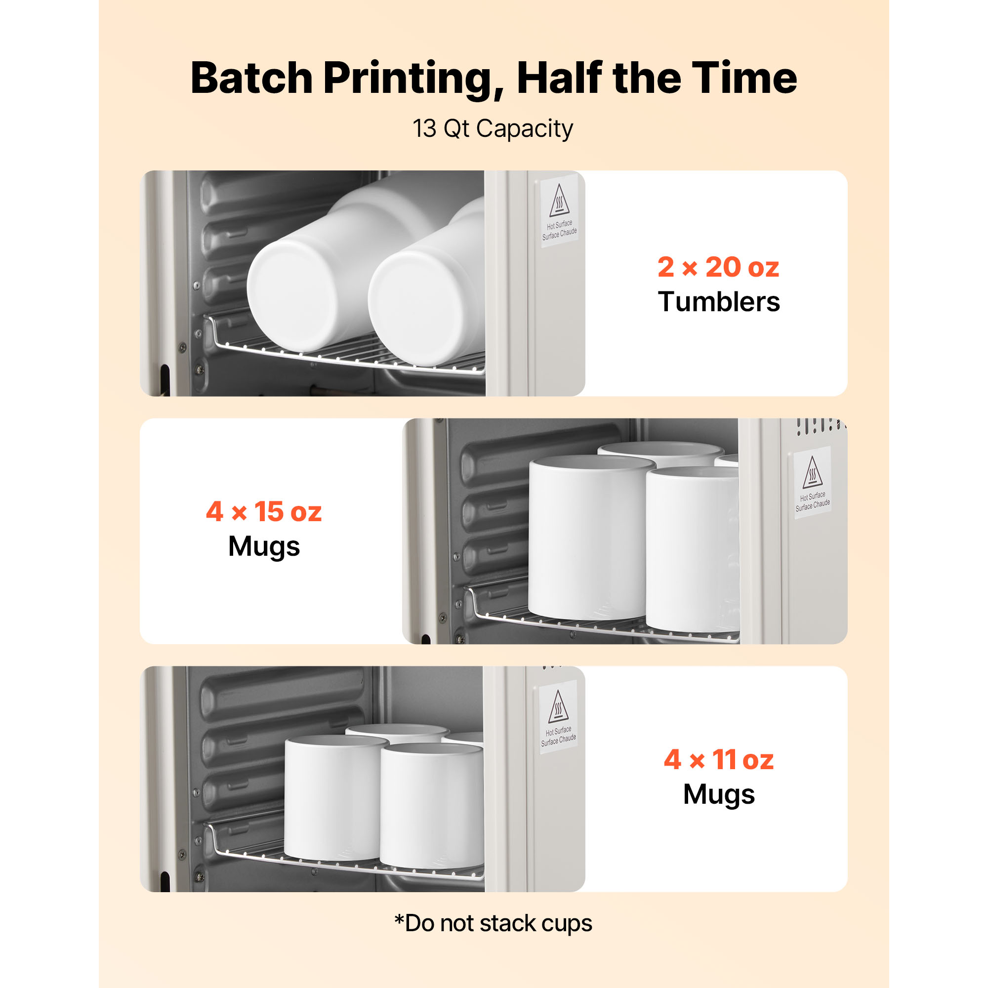 SucceBuy Sublimation Oven Mach - Sublimation Mug White avis et prix