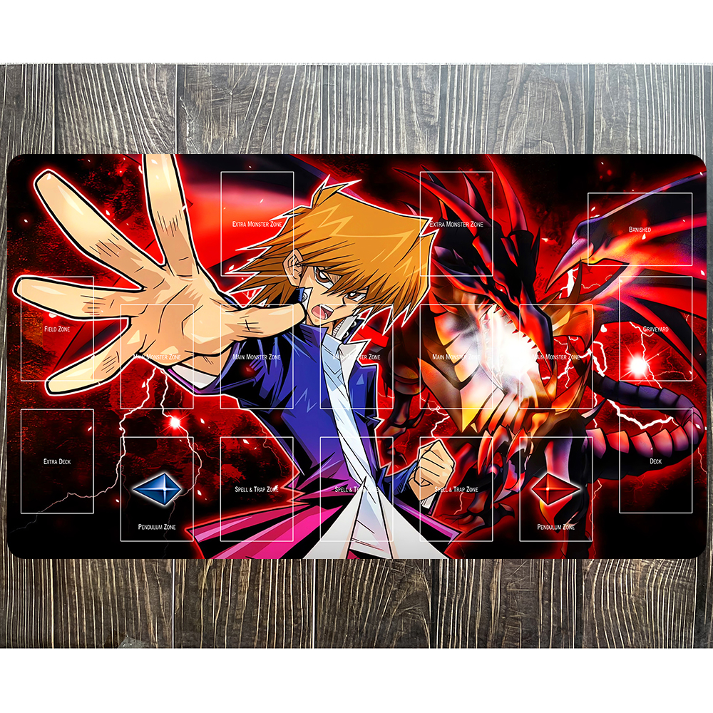 Yu-Gi-Oh Red-eyes Black Flare  - Door Mat Blank avis et prix